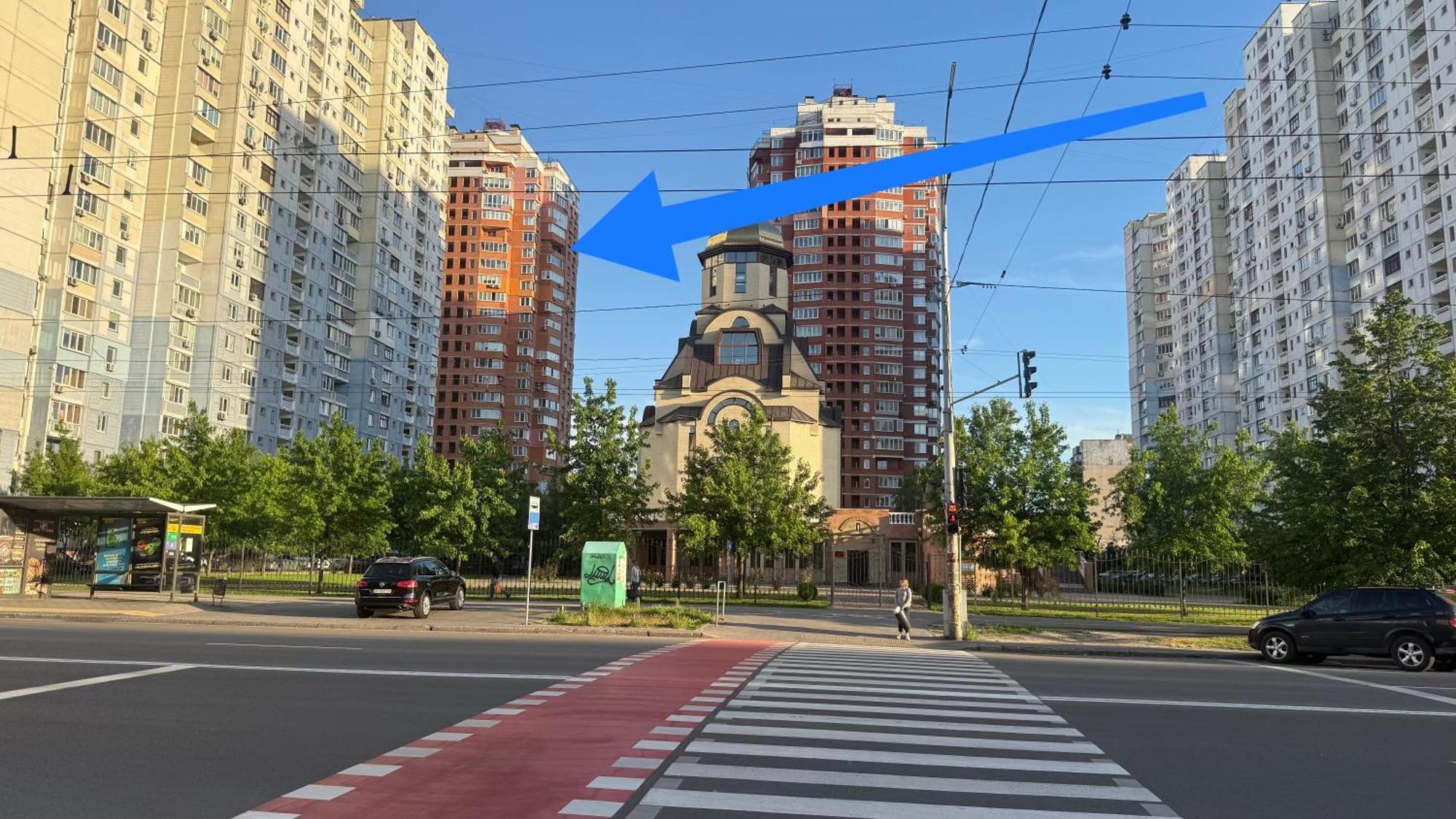 Велика Двокімнатна Данькевича Киев Екстериор снимка